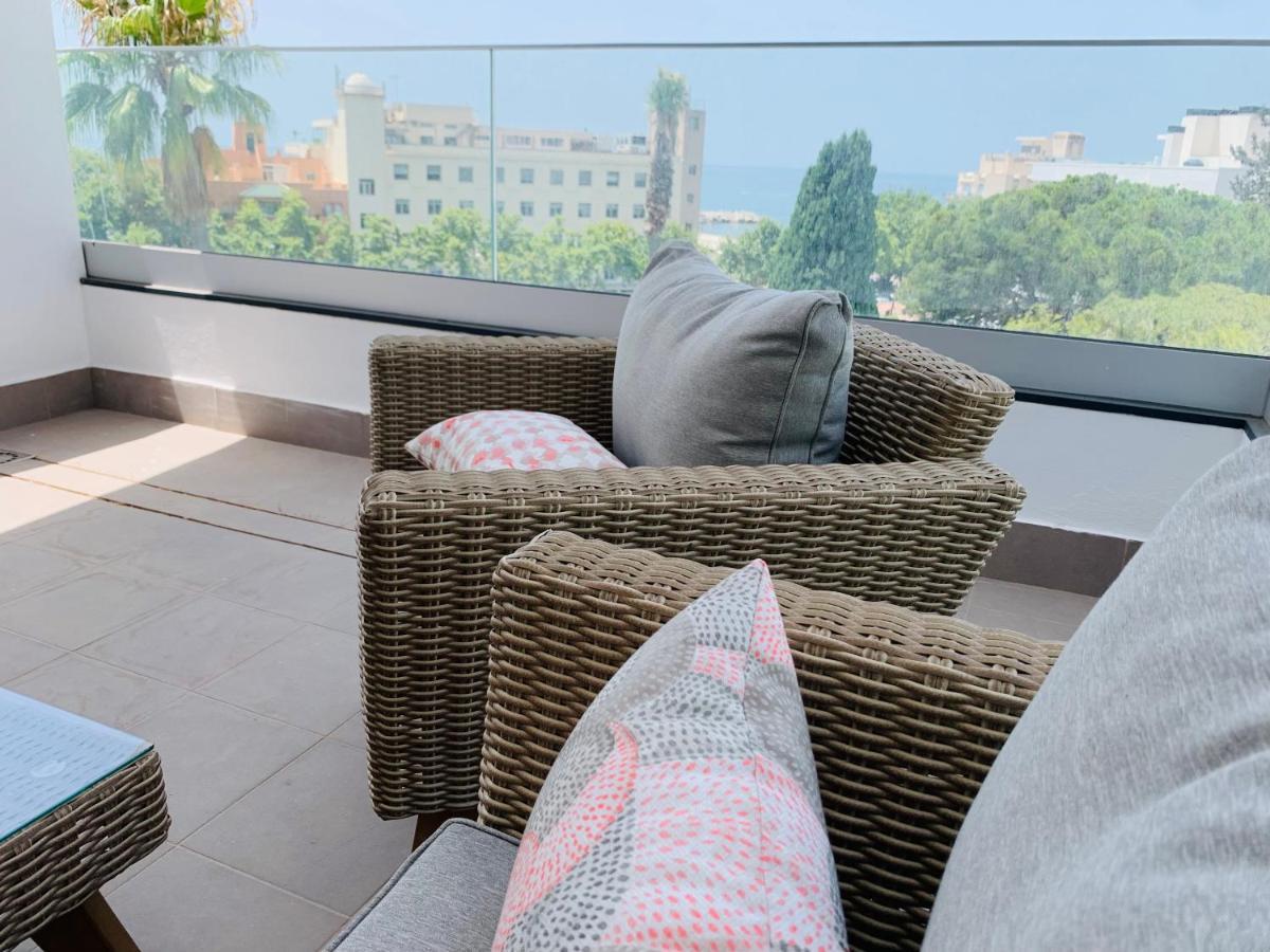 Sea View Luxury New Apartment Marbella Port Luaran gambar